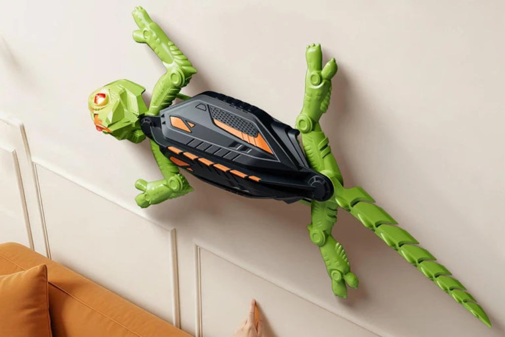 🦎 „Mega Wspinacz Jaszczurka – Sterowana Ścienna Jaszczurka z LED-oczami” 👀