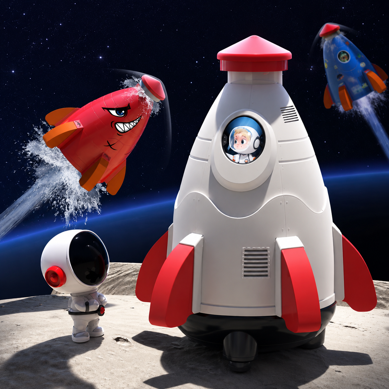 Zabawka Wodna dla dzieci - Rakieta🚀