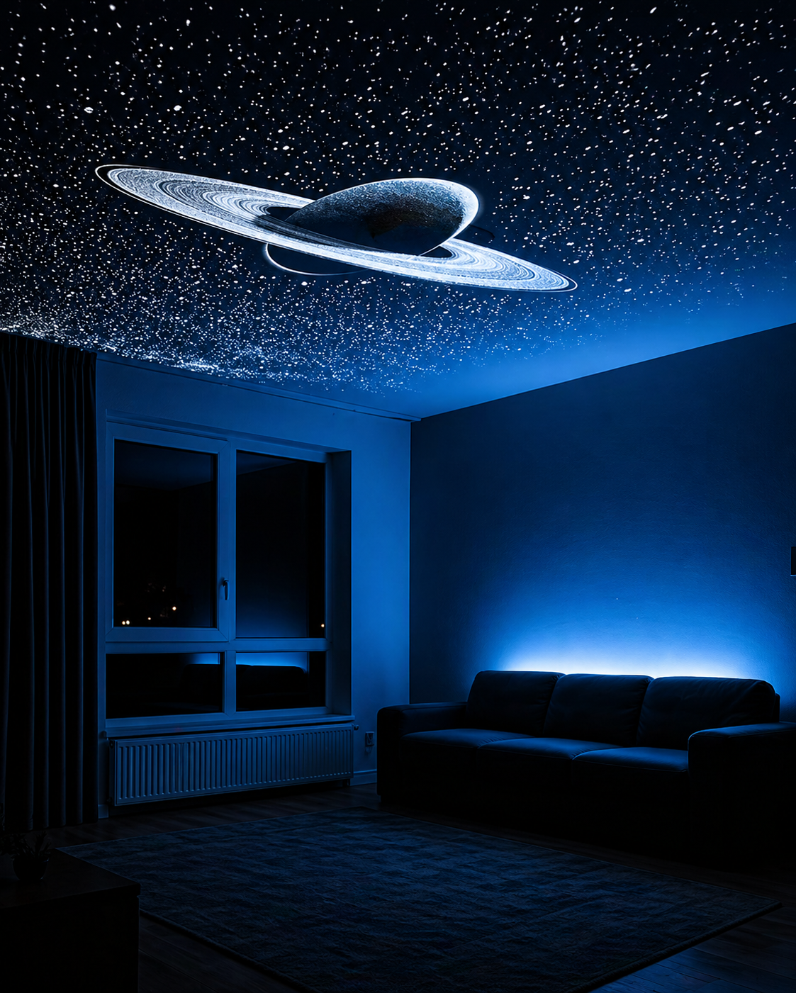 Nowoczesna Lampka LED Projektor Gwiazd 🚀🌠