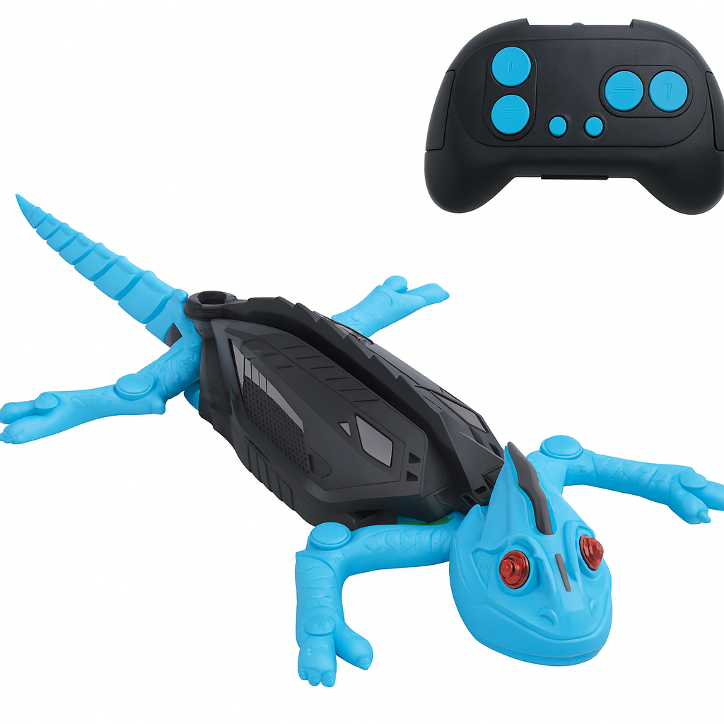 🦎 „Mega Wspinacz Jaszczurka – Sterowana Ścienna Jaszczurka z LED-oczami” 👀