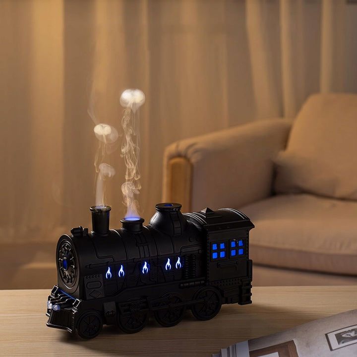 🚂 Dyfuzor aromatów „Lokomotywa” 💨 z efektem dymu i światłem LED 💡