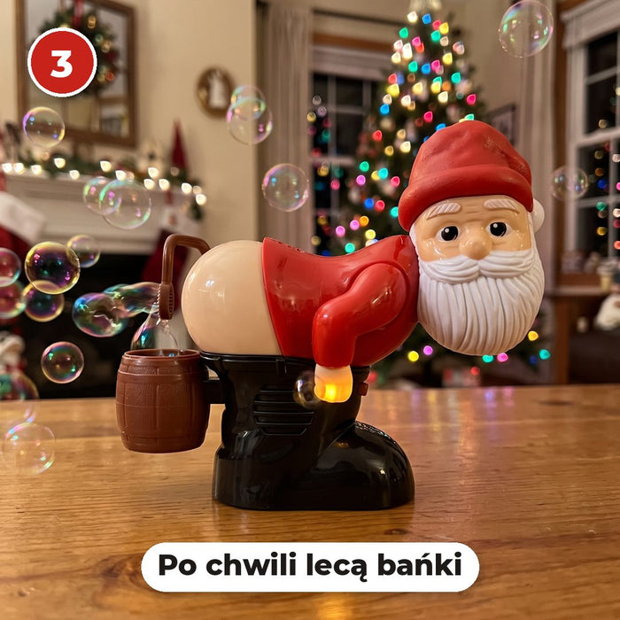 Po chwili lecą bańki